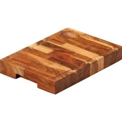 Keuken & Eetkamer*vidaXL Hakblok 30x21x4 cm massief acaciahout