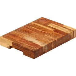 Keuken & Eetkamer*vidaXL Hakblok 30x21x4 cm massief acaciahout