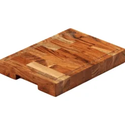 Keuken & Eetkamer*vidaXL Hakblok 30x21x4 cm massief acaciahout