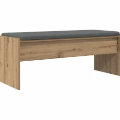 Halbank met kussen Artisan Eiken 103 x 38 x 40 cm>vidaXL Clearance