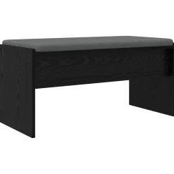 Halbank met kussen 83 x 38 x 40 cm>vidaXL