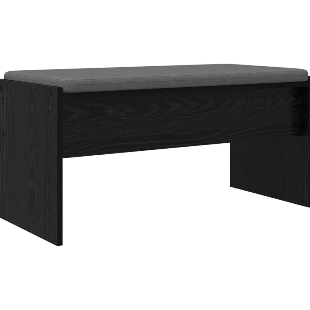 Halbank met kussen 83 x 38 x 40 cm>vidaXL