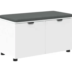 Halbank 80 x 38 x 46 cm Geïndustrialiseerd hout en stof>vidaXL Best