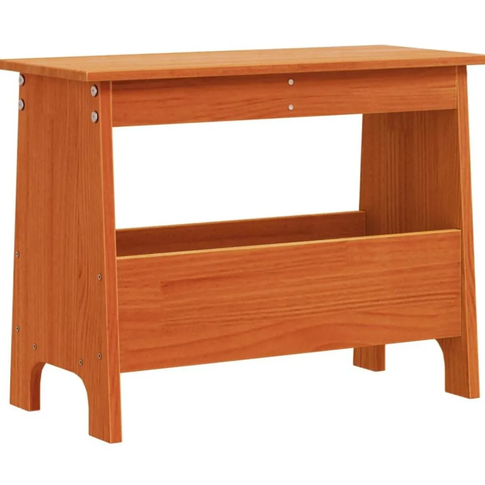 Halbankje 60x28x45 cm massief grenenhout was>vidaXL Best