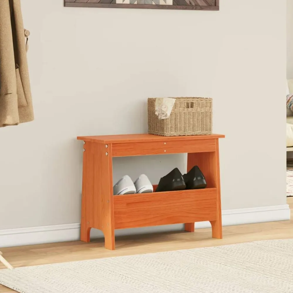 Halbankje 60x28x45 cm massief grenenhout was>vidaXL Best