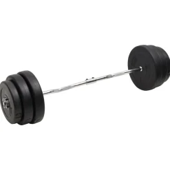 Halter gebogen met gewichten 90 kg>vidaXL