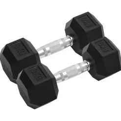 Halters 2 st 16 kg totaal gietijzer>vidaXL Online