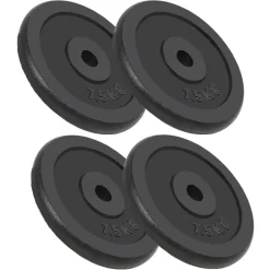 Halterschijven 4 st 4x7,5 kg gietijzer>vidaXL Clearance