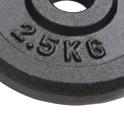 Halterschijven 8 st 8x2,5 kg gietijzer><noscript><img width=