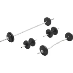 Halterset 30 kg>vidaXL