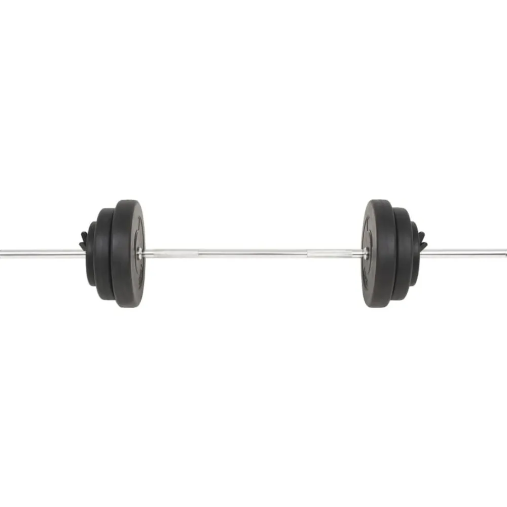 Fitness*vidaXL Halterset 30 kg