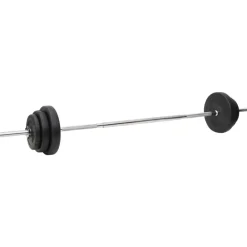 Fitness*vidaXL Halterset met gewichten 90 kg