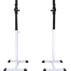 Fitness*vidaXL Halter-/squatrek met halterset 30,5 kg