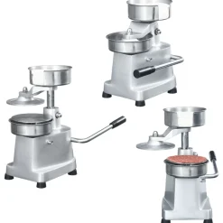 Hamburgerpersmachine met 500 scheidingsbladen 10 cm aluminium>vidaXL Sale