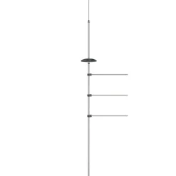 Badkameraccessoires*vidaXL Handdoekenrek 47x280 cm aluminium
