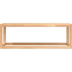 Badkameraccessoires*vidaXL Handdoekenrek 60x20x20 cm massief walnotenhout