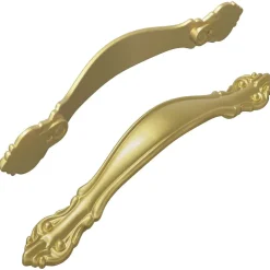 Handvat 2 pcs Goud 143 x 19,2 x 20 mm Zinklegering>vidaXL Online