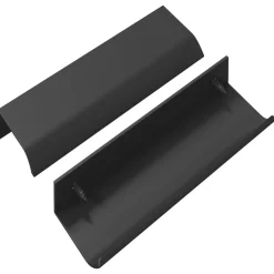 Handvat 2 pcs Zwart 120 x 39.6 x 17 mm Aluminium>vidaXL Hot