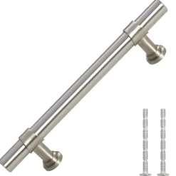 Handvatten 10 st 96 mm roestvrij staal kleurig><noscript><img width=