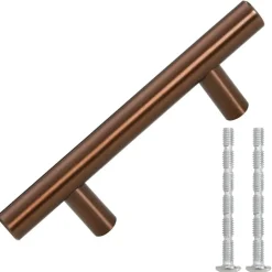 Handvatten 10 st 64 mm roestvrij staal kleurig><noscript><img width=