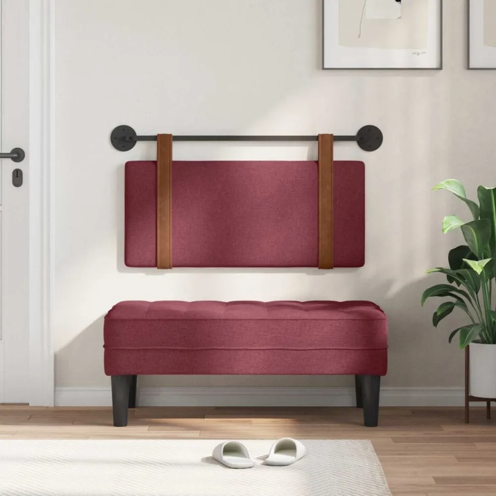 Hangend Hoofdeinde Effen 90 x 55 x 5 cm Antiek PU>vidaXL Best