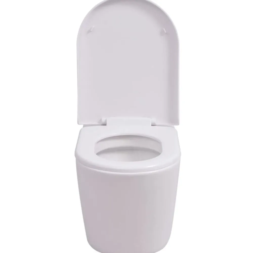 Hangend toilet keramiek>vidaXL Sale