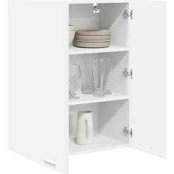 Hangkast met opslag 60 x 31 x 80 cm Bewerkt hout><noscript><img width=