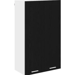Hangkast met opslag 60 x 31 x 100 cm Bewerkt hout>vidaXL