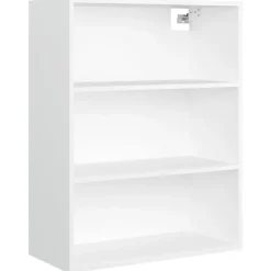 Kasten & Opbergmeubelen*vidaXL Hangkast 69,5x32,5x90 cm Wit