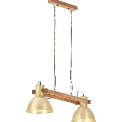 Hanglamp industrieel 25 W E27 109 cm messingkleurig>vidaXL Clearance