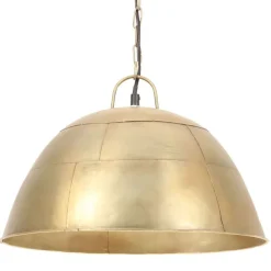 Hanglamp industrieel vintage rond 25 W E27 41 cm messingkleurig>vidaXL Online