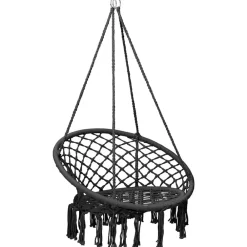 Buitenspeelgoed*vidaXL Hangstoel 80 cm kleurig Antraciet