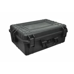 Bouwbeslag*vidaXL Hardcase transportkoffer met schuimvulling zwart