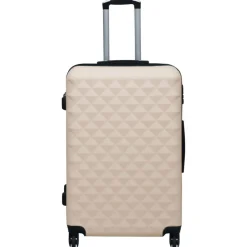 Bagage & Tassen*vidaXL Harde koffer ABS kleurig Goud