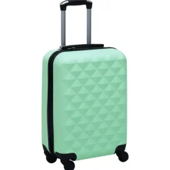 Bagage & Tassen*vidaXL Harde koffer ABS mintkleurig Mintgroen