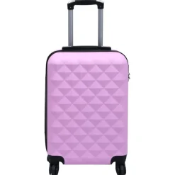 Bagage & Tassen*vidaXL Harde koffer ABS Roze