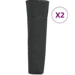 Accessoires Voor Tuinmeubelen*vidaXL Heaterhoezen piramidevormig 2 st 86x47x241 cm 420D oxford stof