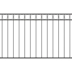 Hecelement Assen 170 x 80 cm Staal>vidaXL Outlet