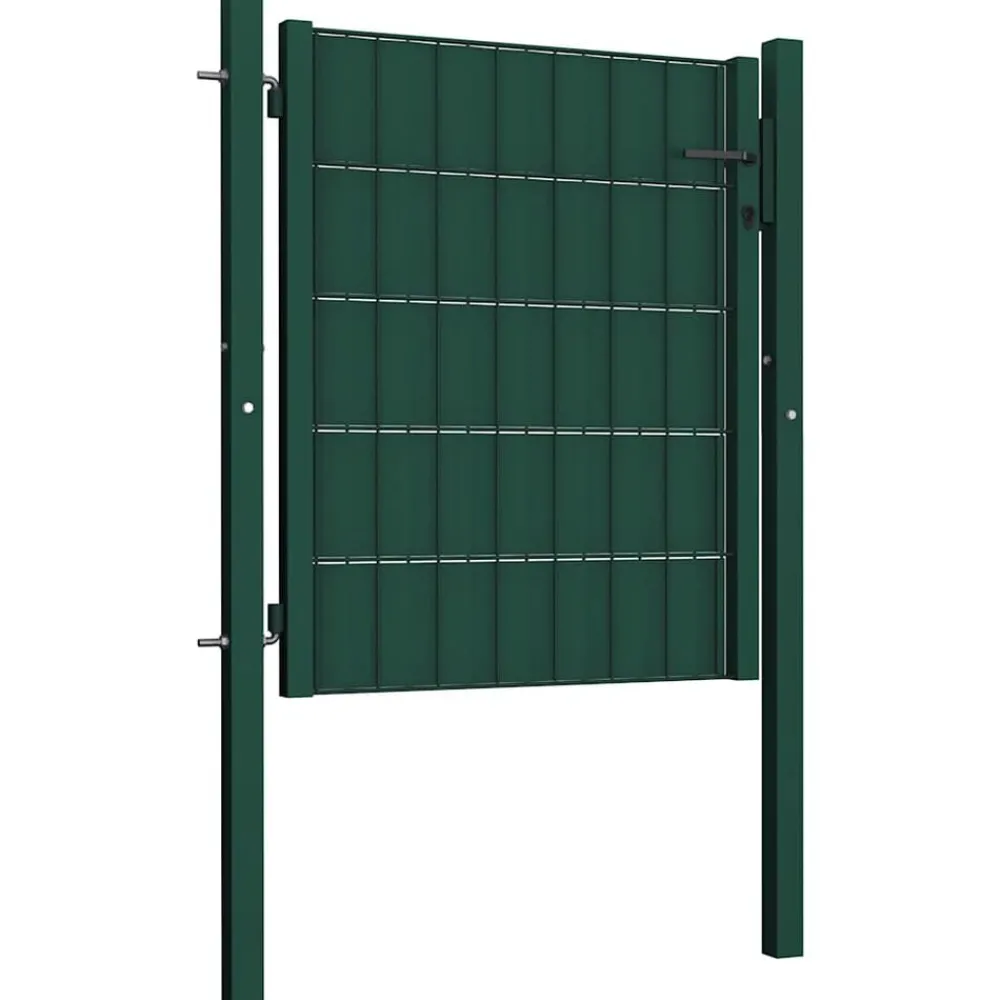 Hekpoort PVC en staal 100x81 cm>vidaXL Sale