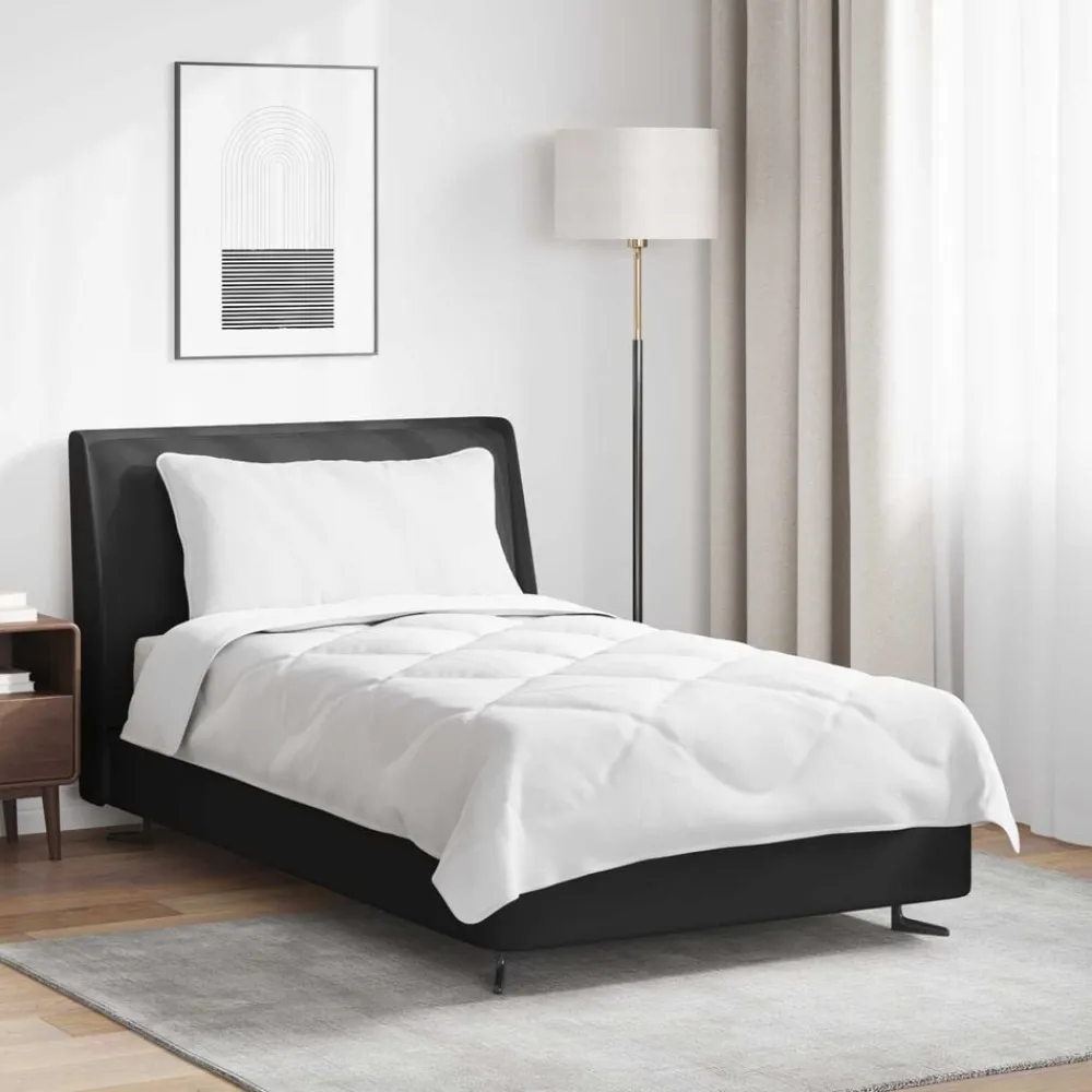Het Duvet voor Elk Seizoen met kussen 2 pcs Wit Microvezel>vidaXL Discount