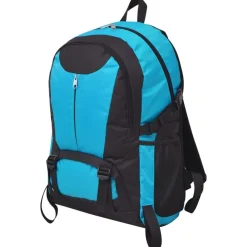 Bagage & Tassen*vidaXL Hiking rugzak 40 L zwart en Blauw