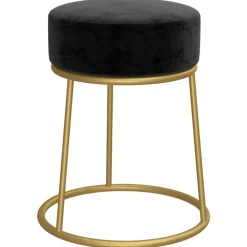 Hocker rond fluweel>vidaXL Online