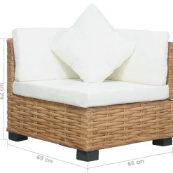 Hoekbank met kussens natuurlijk rattan><noscript><img width=