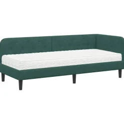Hoekbedframe 80 x 200 cm Fluweel>vidaXL Best