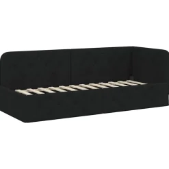 Hoekbedframe 80 x 200 cm Stof>vidaXL Sale