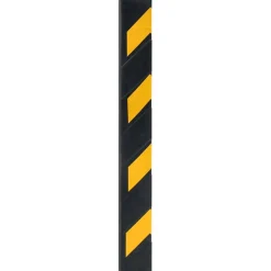 Uithangborden*vidaXL Hoekbeschermers reflecterend 80 cm rubber 5 st