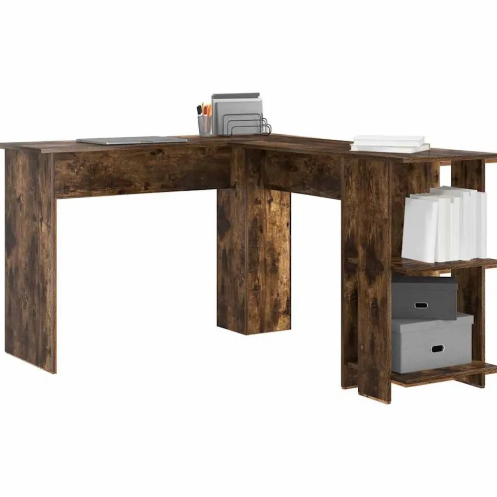 Hoekbureau 140 x 113,5 x 75 cm Bewerkt hout>vidaXL Hot
