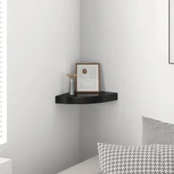 Hoekschap zwevend 25x25x3,8 cm MDF>vidaXL Discount