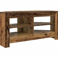 HoekTVKast 102 x 40,5 x 45 cm Bewerkt hout>vidaXL Outlet