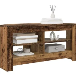 HoekTVKast 102 x 40,5 x 45 cm Bewerkt hout><noscript><img width=